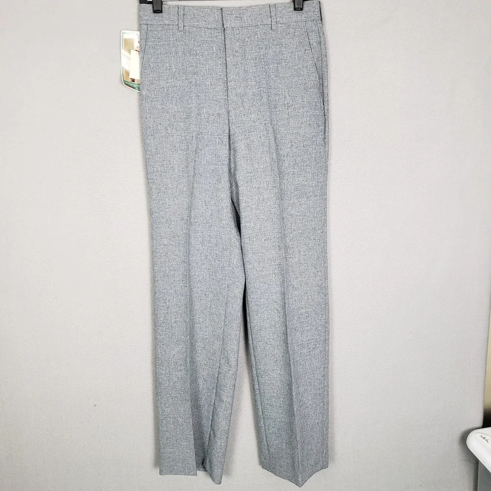 Vintage Levi's Menswear Action Slacks Pants Gray Retro 70's Style Size 30x32 NWT